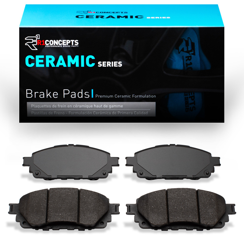 Toyota Hilux Brake Pads - Front - R1 Concepts - Ceramic - `16-`18